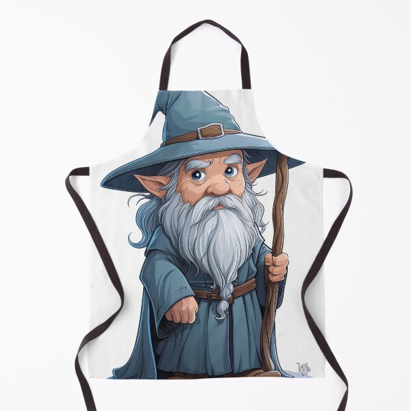 Item preview, Charming Wizard: Realistic Portrait on a White Background designed and sold by Piotrek0001.