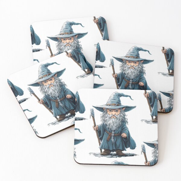 Item preview, Charming Wizard: Realistic Portrait on a White Background designed and sold by Piotrek0001.