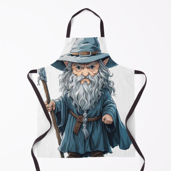 Item preview, Charming Wizard: Realistic Portrait on a White Background designed and sold by Piotrek0001.