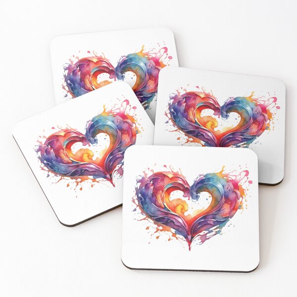 Item preview, A colorful heart designed and sold by Rose Design & Photos.