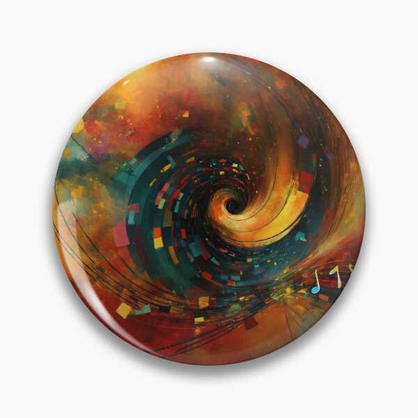 Item preview, Harmonious Spiral: A Symphony of Colors designed and sold by John v p.