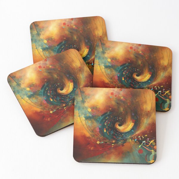 Item preview, Harmonious Spiral: A Symphony of Colors designed and sold by John v p.