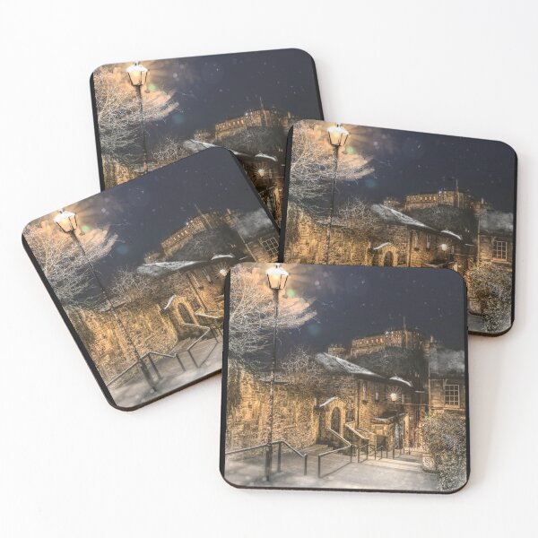 Item preview, The Vennel Edinburgh Winter Portrait designed and sold by Alisonchambers2.