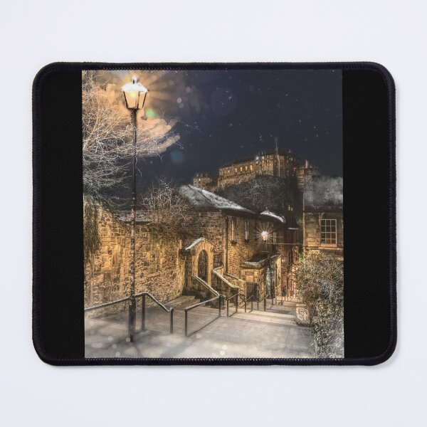Item preview, The Vennel Edinburgh Winter Portrait designed and sold by Alisonchambers2.