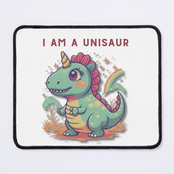 Item preview, “Little Dinosaur” whose dad is a dinosaur, and mom is a unicorn, “I am a Unisaur” designed and sold by TrendingCloth99.