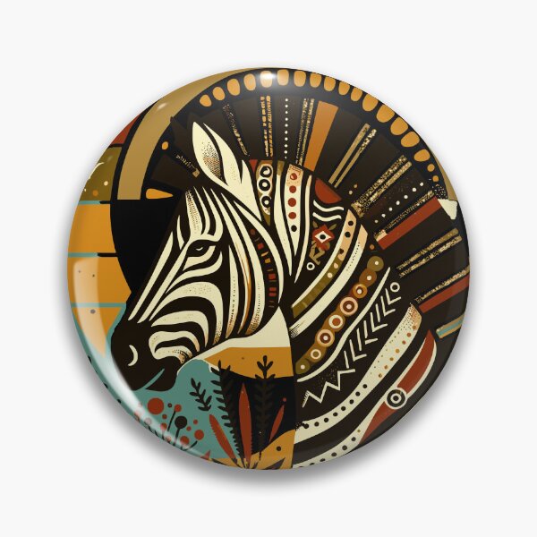 Artikelvorschau, Stammes-Zebra-Kunst: Die Essenz des afrikanischen Sonnenuntergangs entworfen und verkauft von Nimira.