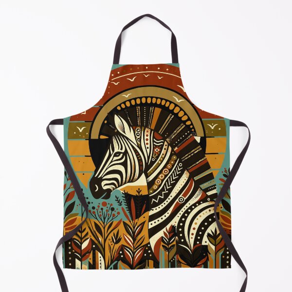 Artikelvorschau, Stammes-Zebra-Kunst: Die Essenz des afrikanischen Sonnenuntergangs entworfen und verkauft von Nimira.