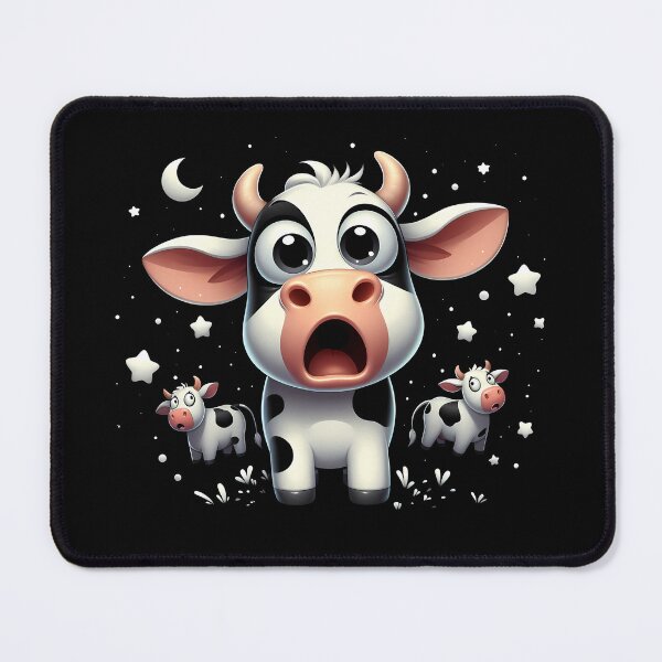 Item preview, Surprised Cows designed and sold by Funny Vintage Stickers And T-Shirts.