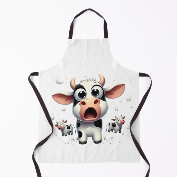 Item preview, Surprised Cows designed and sold by Funny Vintage Stickers And T-Shirts.