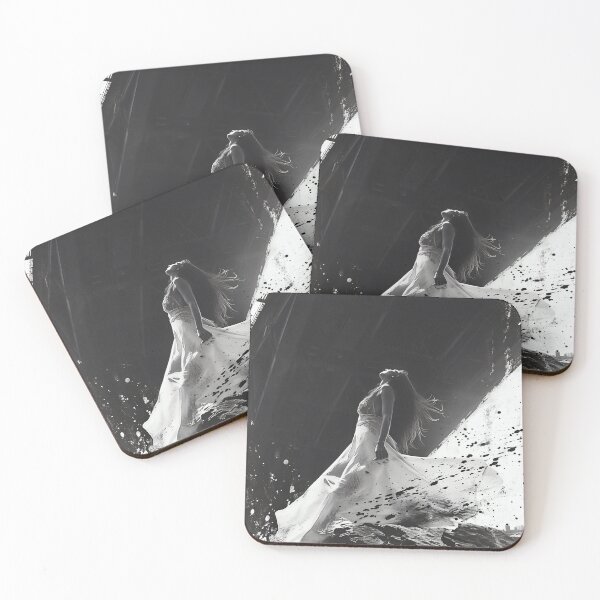 Item preview, Veiled Silhouettes: A Bridal Elegance Amidst Industrial Giants designed and sold by oanaunciuleanu.