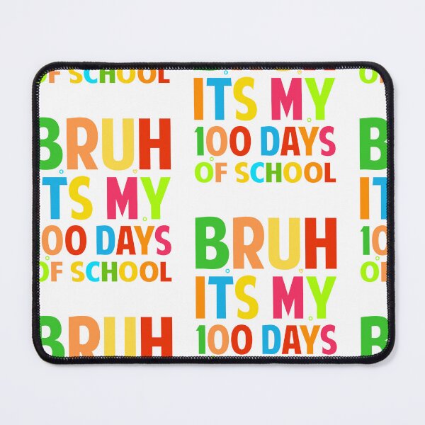 Item preview, Bruh It's My Happy 100 Days Of School Boys & Teacher Vintage designed and sold by roboartpixel.