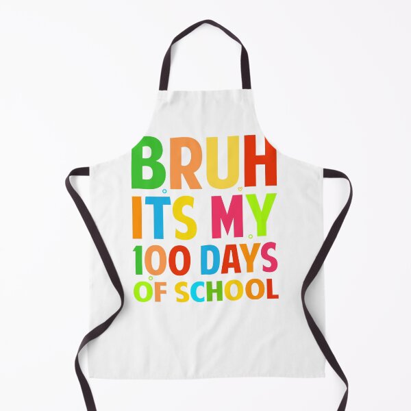 Item preview, Bruh It's My Happy 100 Days Of School Boys & Teacher Vintage designed and sold by roboartpixel.