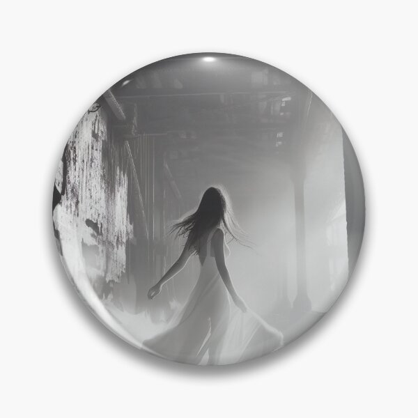 Item preview, Veiled Silhouettes: A Bridal Elegance Amidst Industrial Giants designed and sold by oanaunciuleanu.