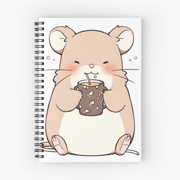 Item preview, Hamster drinks cheese coffee designed and sold by WitoonShop.