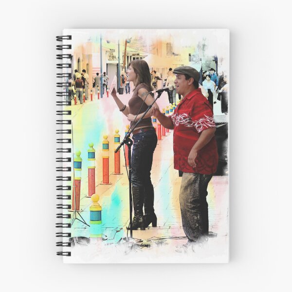 Item preview, Street Performers In Cotacachi, Ecuador designed and sold by alabca.