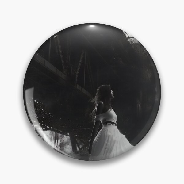 Item preview, Veiled Silhouettes: A Bridal Elegance Amidst Industrial Giants designed and sold by oanaunciuleanu.