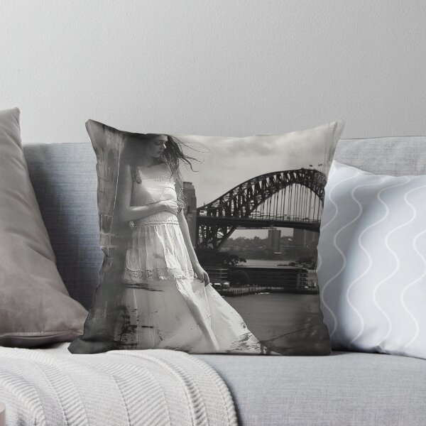 Item preview, Veiled Silhouettes: A Bridal Elegance Amidst Industrial Giants designed and sold by oanaunciuleanu.
