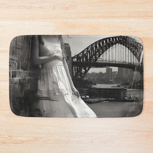 Item preview, Veiled Silhouettes: A Bridal Elegance Amidst Industrial Giants designed and sold by oanaunciuleanu.