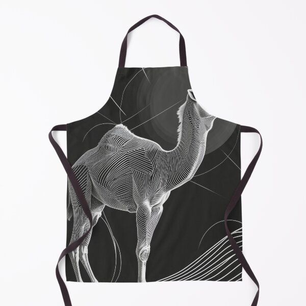 Item preview, Linear Image of a Camel: Minimalistic Elegance in an Abstract Graphic Design designed and sold by Piotrek0001.