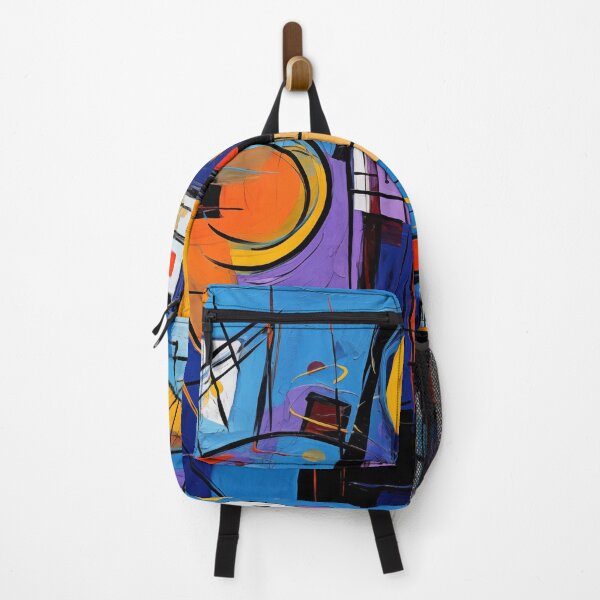 Item preview, The Fiesta Collection - Vibrant Modern Art Bold Abstract Eccentric geometric Design  designed and sold by NortonArt.