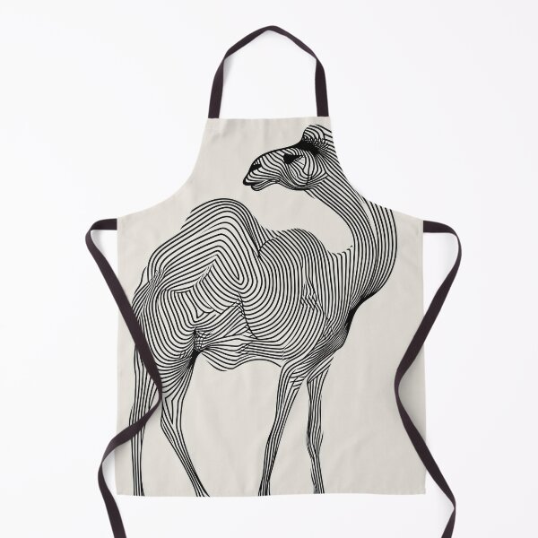 Item preview, Linear Image of a Camel: Minimalistic Elegance in an Abstract Graphic Design designed and sold by Piotrek0001.