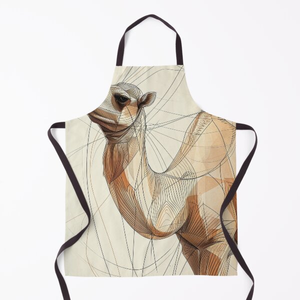 Item preview, Linear Image of a Camel: Minimalistic Elegance in an Abstract Graphic Design designed and sold by Piotrek0001.