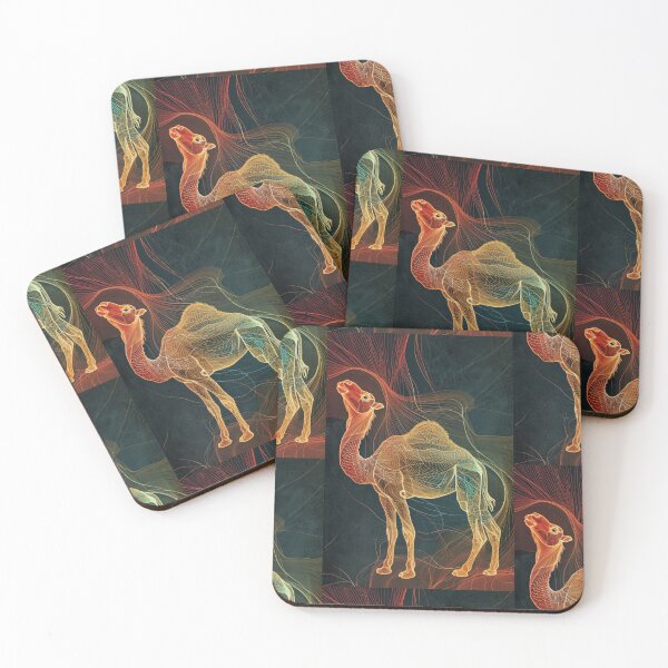 Item preview, Linear Image of a Camel: Minimalistic Elegance in an Abstract Graphic Design designed and sold by Piotrek0001.