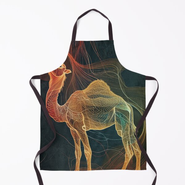 Item preview, Linear Image of a Camel: Minimalistic Elegance in an Abstract Graphic Design designed and sold by Piotrek0001.