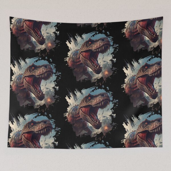 Item preview, Jurassic world, jurassic park, dinosaur with an open mouth designed and sold by Ararat Shahinyan.