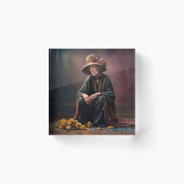 Item preview, Dame Maggie Smith designed and sold by Joanne Walsh.