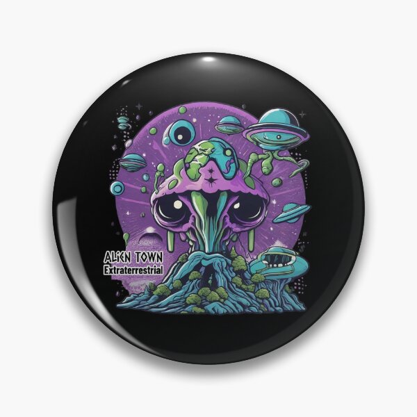 Item preview, 90's Alien City Retro Vector Design | Streetwear Collection designed and sold by WantStore.