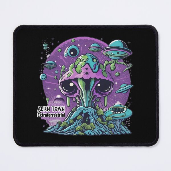 Item preview, 90's Alien City Retro Vector Design | Streetwear Collection designed and sold by WantStore.
