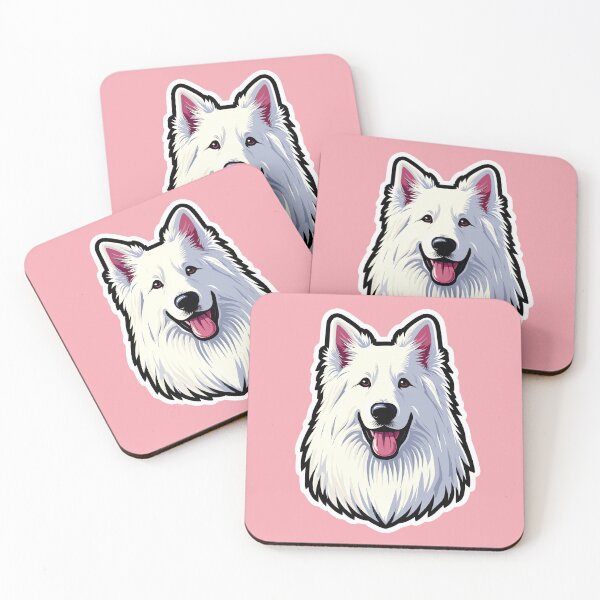 Item preview, White Swiss Shepherd Dog designed and sold by Elarex.