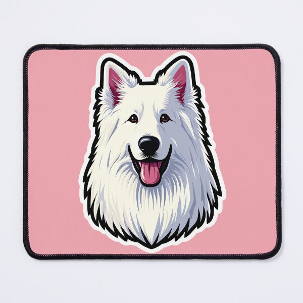 Item preview, White Swiss Shepherd Dog designed and sold by Elarex.