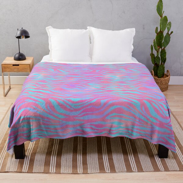 Item preview, Vaporwave zebra print pattern designed and sold by ShroomBadgers.