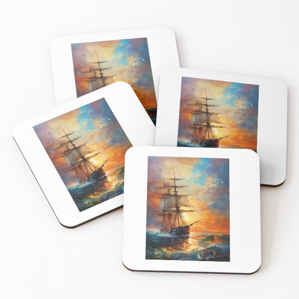 Item preview, Brave Ship in the Storm" T-Shirt Logo designed and sold by artistmagicshop.