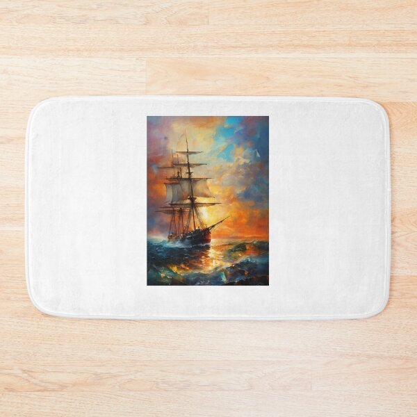 Item preview, Brave Ship in the Storm" T-Shirt Logo designed and sold by artistmagicshop.