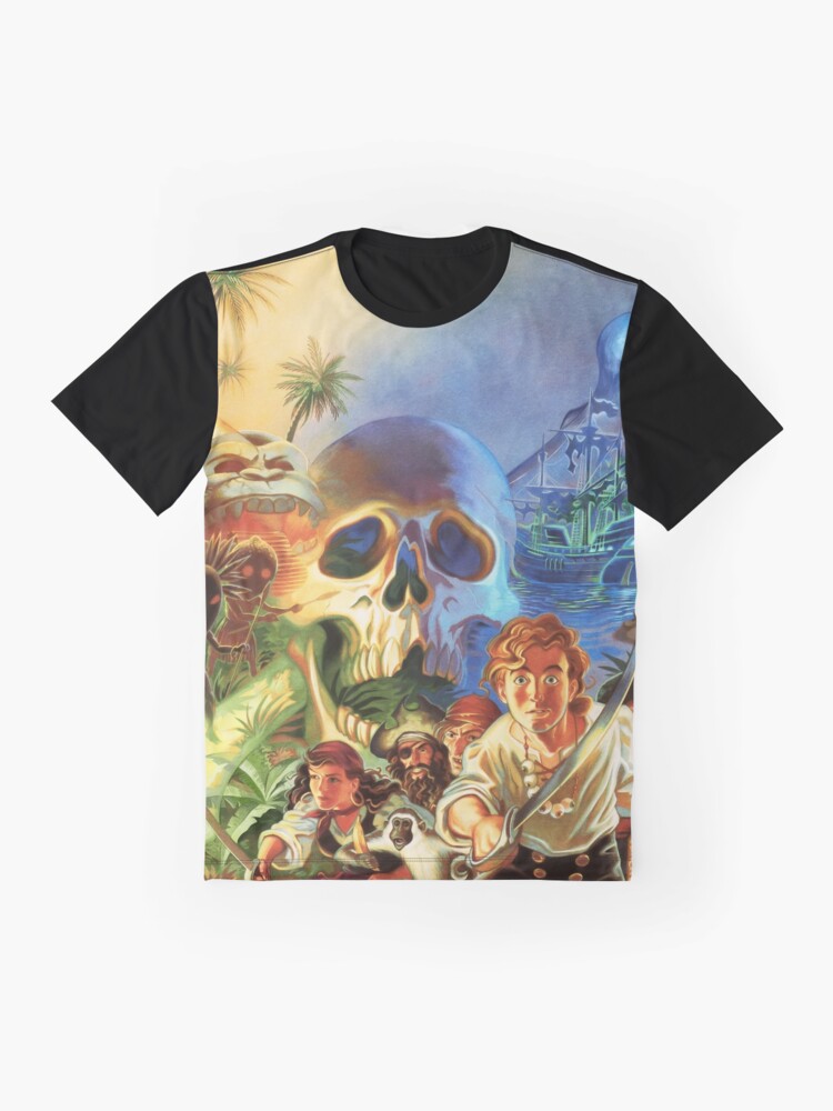 secret of monkey island t shirt