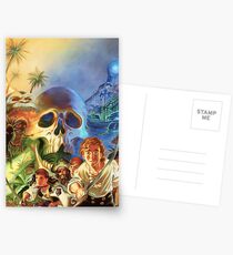 The Secret of Monkey Island 1 (High Contrast) Postcards