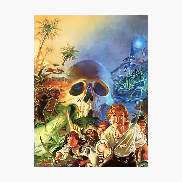 Item preview, The Secret of Monkey Island 1 (High Contrast) designed and sold by hangman3d.