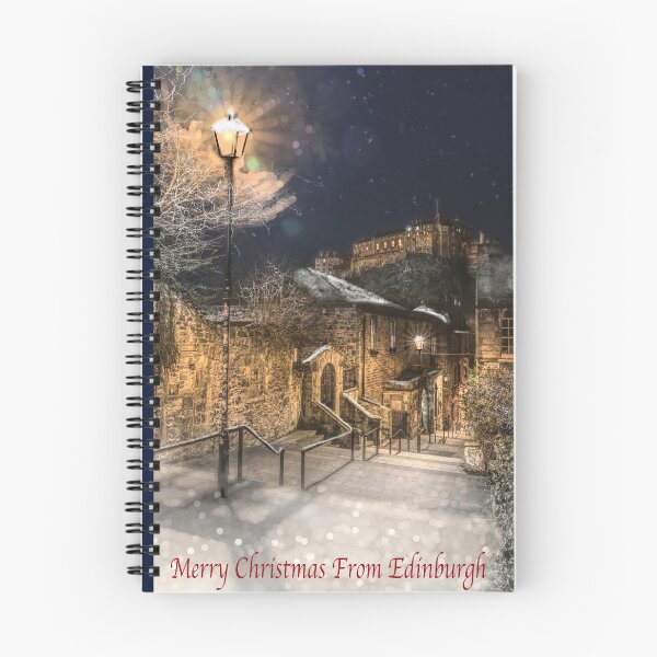 Artikelvorschau, Frohe Weihnachten aus Edinburgh entworfen und verkauft von Alisonchambers2.