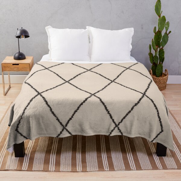 Item preview, Moroccan Berber Rug Design No.1 - Ivory White designed and sold by Zoltan Ratko.