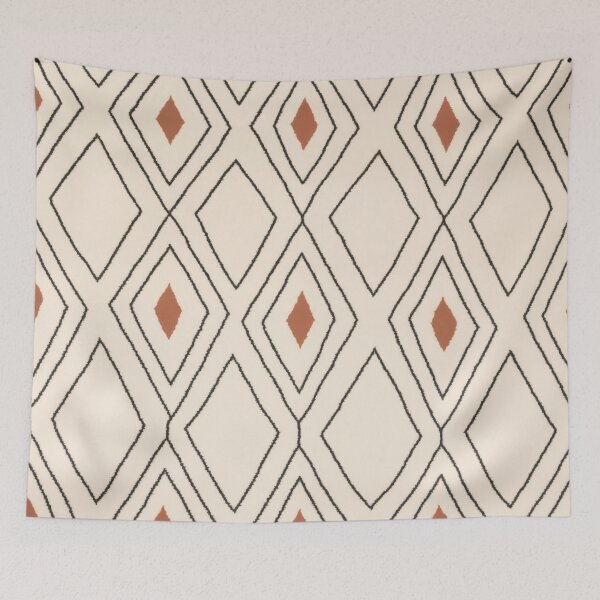 Item preview, Moroccan Berber Rug Design No.2 - Ivory White designed and sold by Zoltan Ratko.