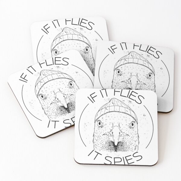 Item preview, If it flies it spies designed and sold by wesdesignshop.