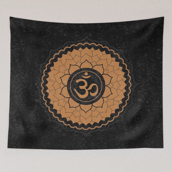 Artikelvorschau, Crown Chakra Mandala - Coal + Rust entworfen und verkauft von Irene Estelle.