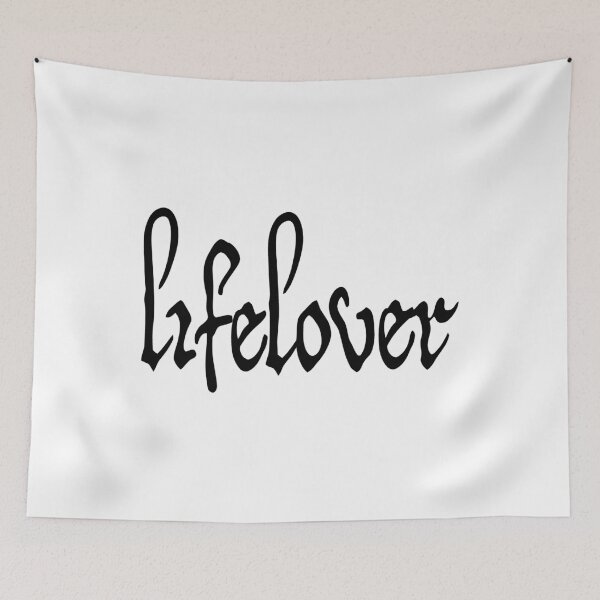 Item preview, Lifelover White Logo designed and sold by DigitalPrintsByEcho.