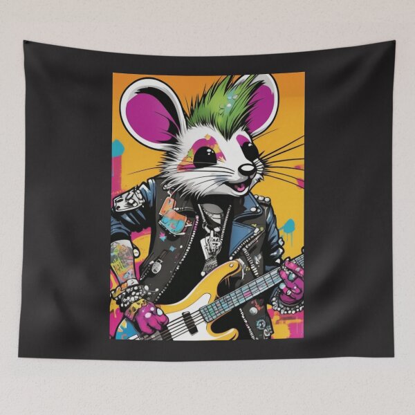 Item preview, Punk Mouse Paul  designed and sold by BubbleTextBox.
