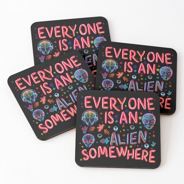 Item preview, Everyone is an Alien Somewhere 1 designed and sold by 3 CITIES.