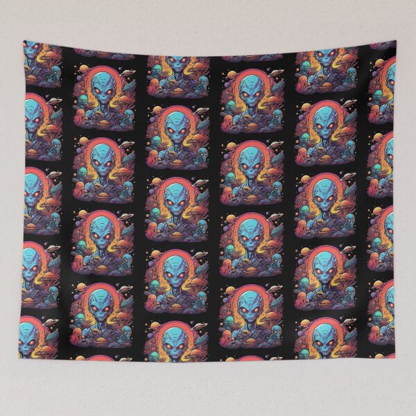 Item preview, 90's Alien City Retro Vector Design | Streetwear Collection designed and sold by WantStore.