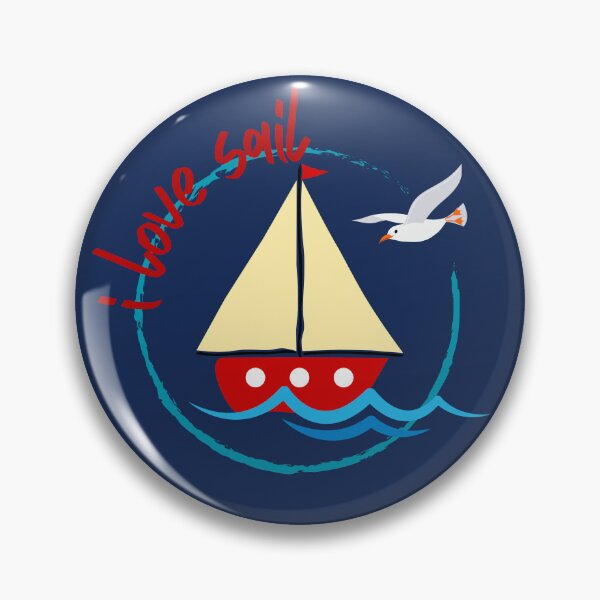Item preview, I Love Sail designed and sold by AnulaArt.